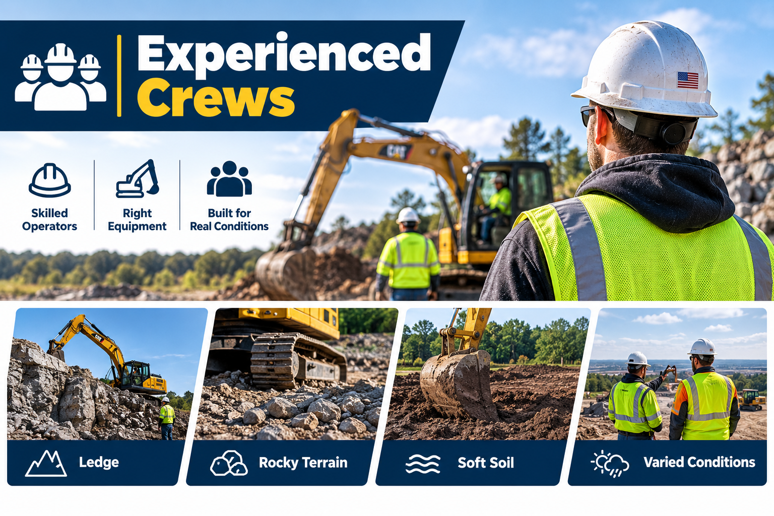Experienced crews